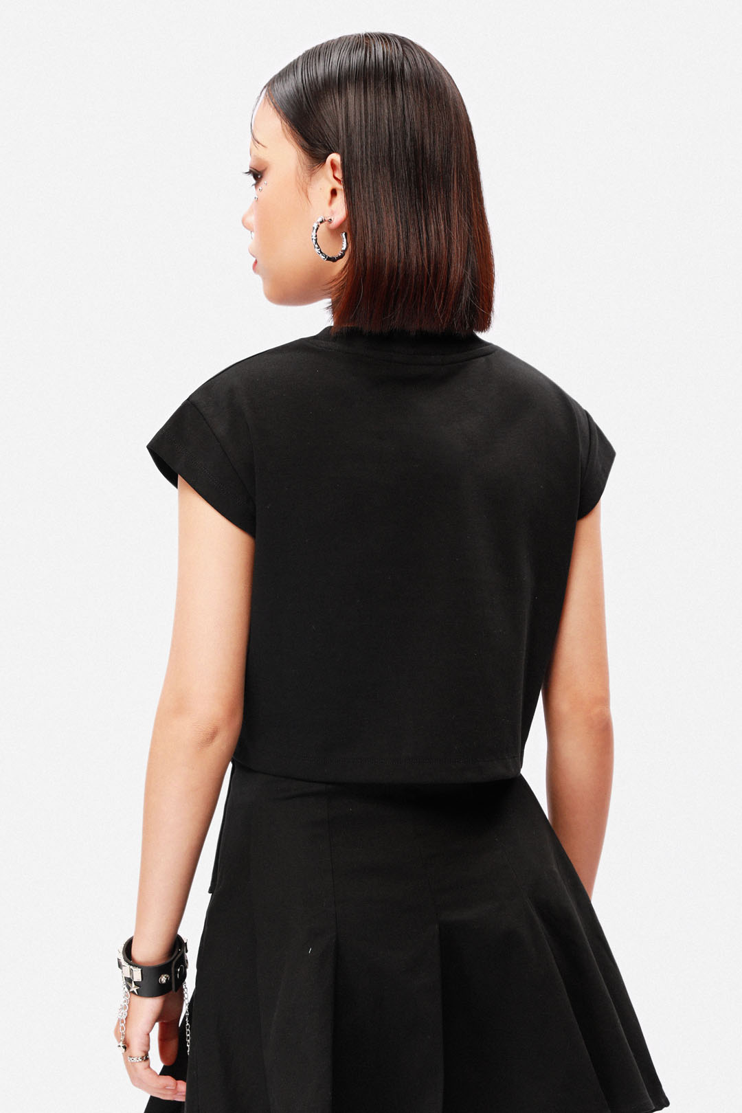 Loose Fit Cropped Top | ZANDO